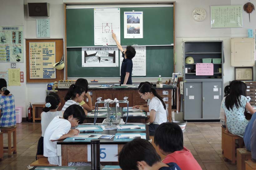 折り紙建築。
